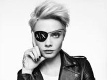 Кара Делевинь стала лицом бренда Armani